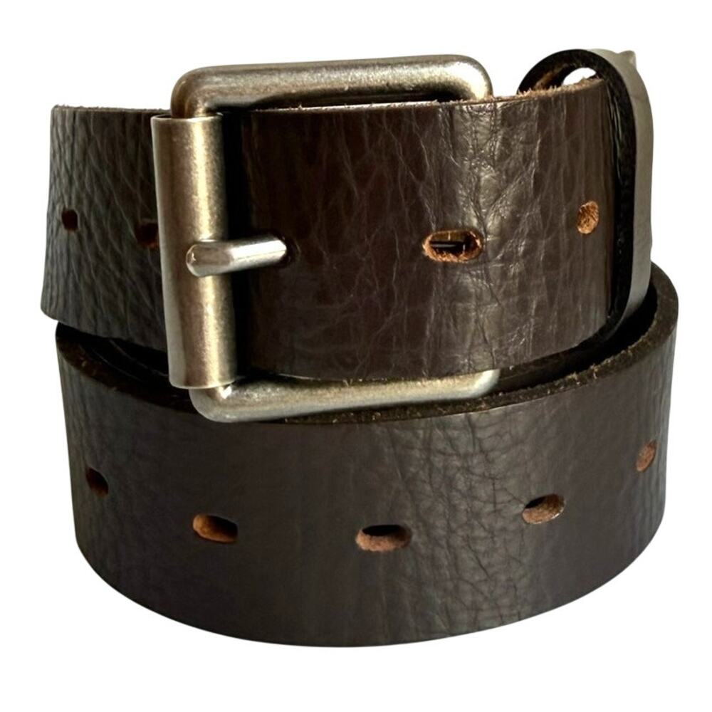 Dickies Genuine Leather Belt Brown Casual Workwear Size 38